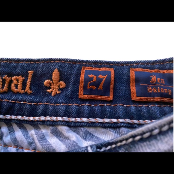 Rock Revival Skinny Jeans size 27 Excellent condition - Picture 2 of 7